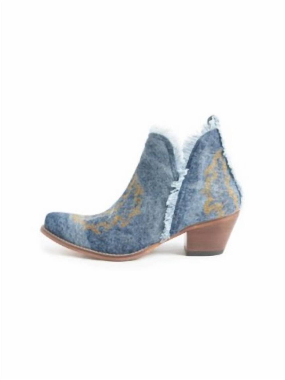 NEW MYRA women's trail runner boots in denim blue